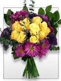Bed of Roses - Yellow Roses Flower Bouquet